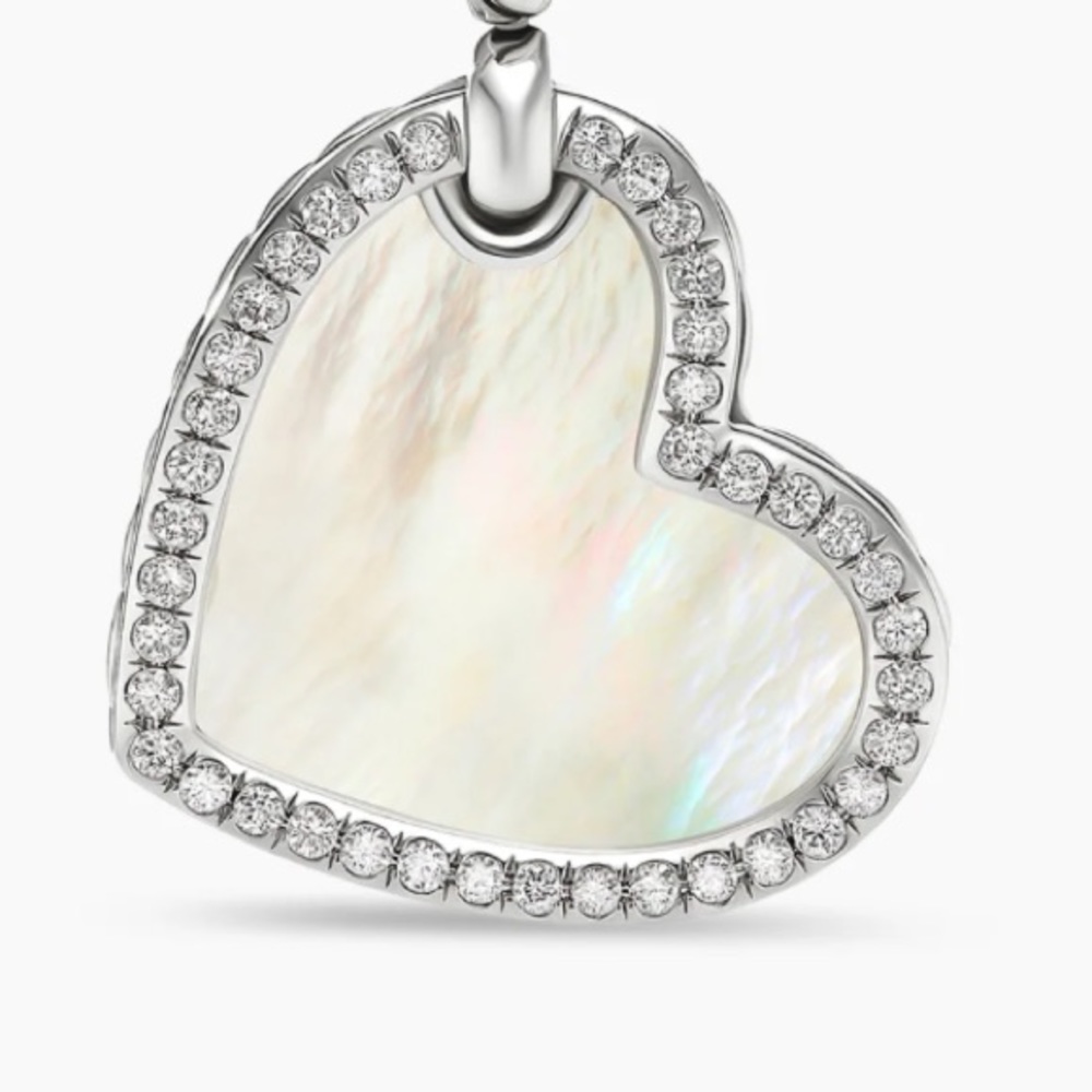 Authentic David Yurman Elements Heart Amulet - image 2